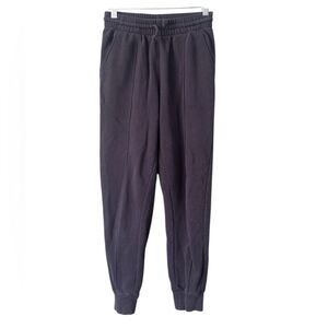 TNA Artizia Black Jogger Pants Loungewear Athleisure Sz XS